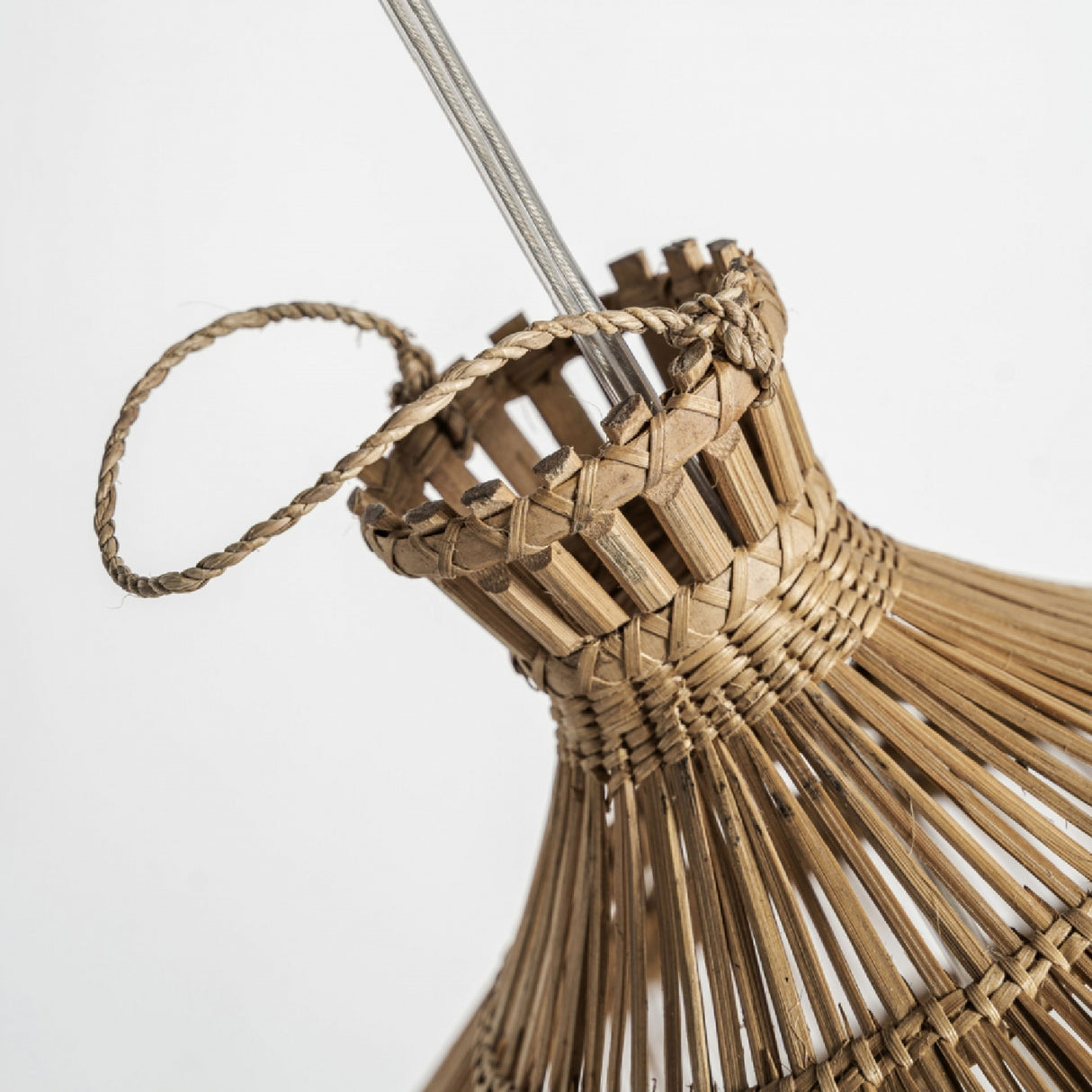 Boho Style Bamboo Pendant Lamp | Oroa.com