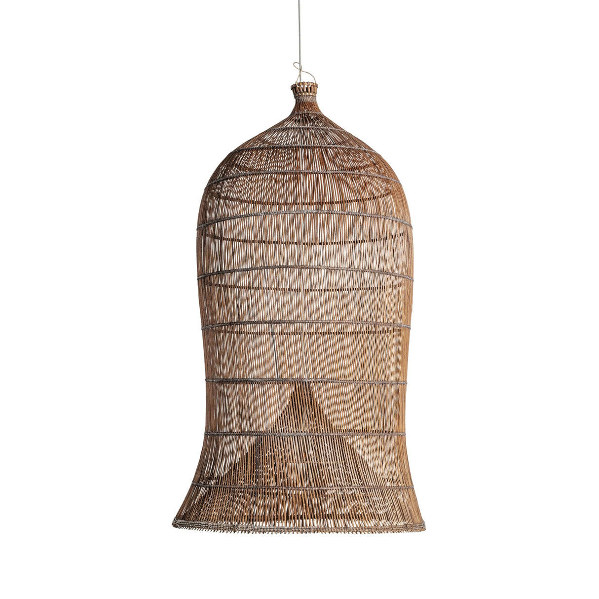 Modern European furniture - Bamboo Bell-Shaped Pendant Light - www.oroa.com | Oroa.com