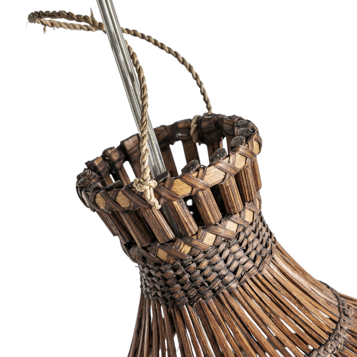 Modern European furniture - Bamboo Bell-Shaped Pendant Light - www.oroa.com | Oroa.com