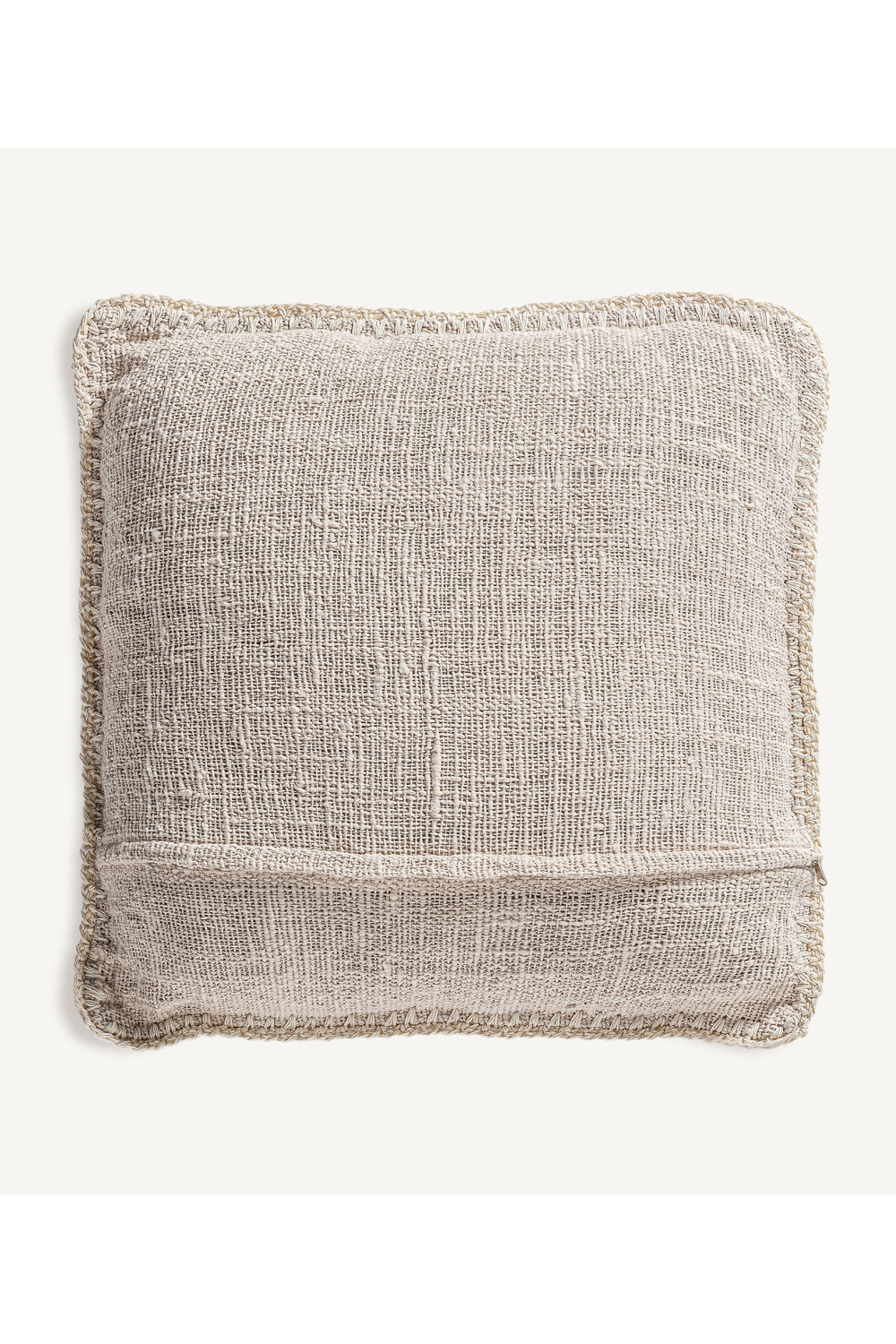 Off-White Cotton Cushion | Vical Home Clancy | Oroa.com