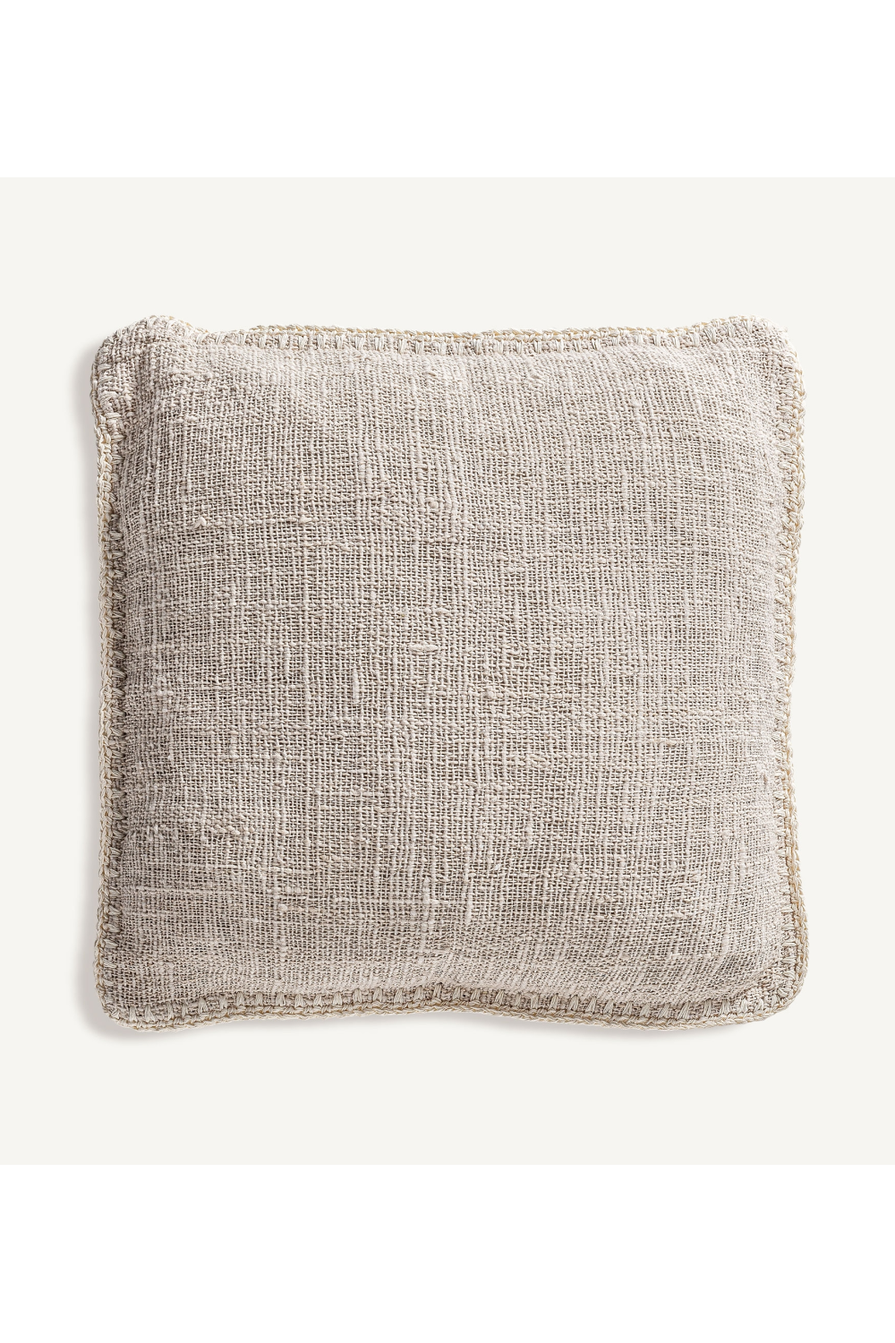 Off-White Cotton Cushion | Vical Home Clancy | Oroa.com