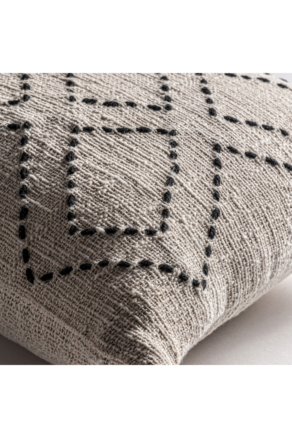 Geometric Patterned Cotton Cushion | Vical Home Clancy | Oroa.com