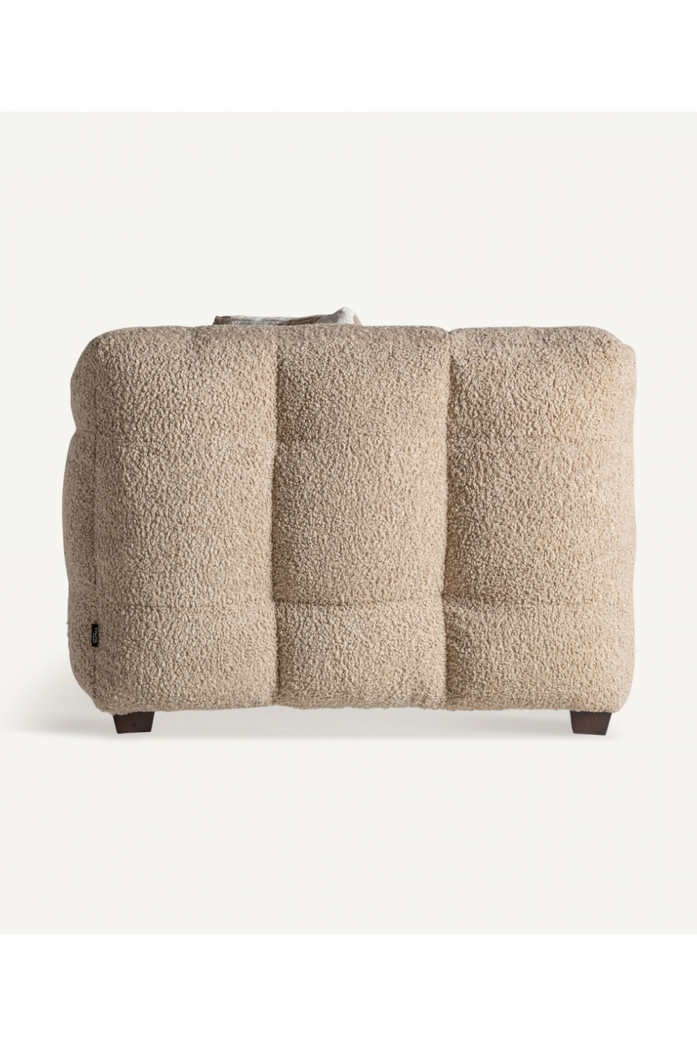 Brown Channel-Tufted Sofa | Vical Home Maurs | Oroa.com