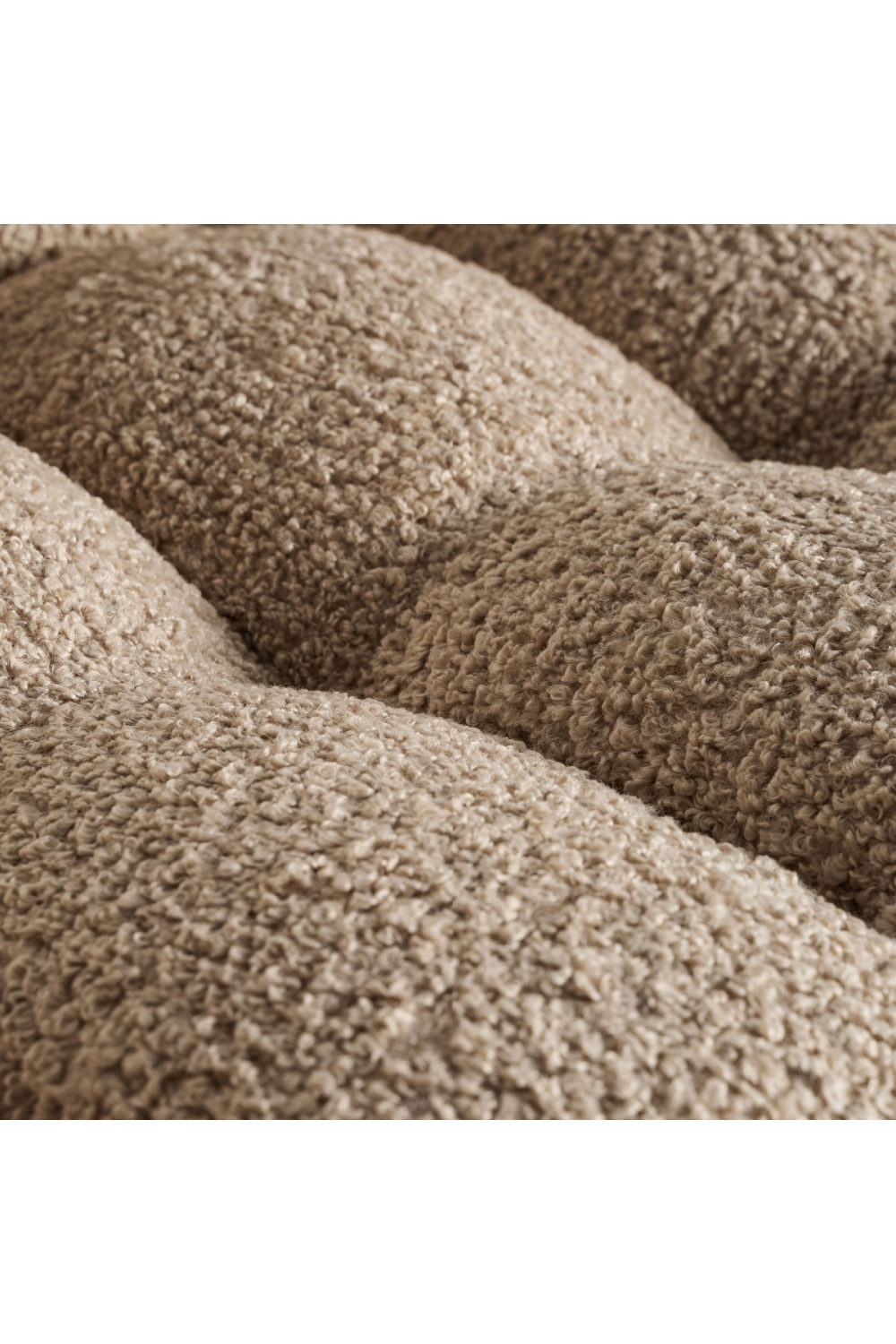 Brown Channel-Tufted Sofa | Vical Home Maurs | Oroa.com