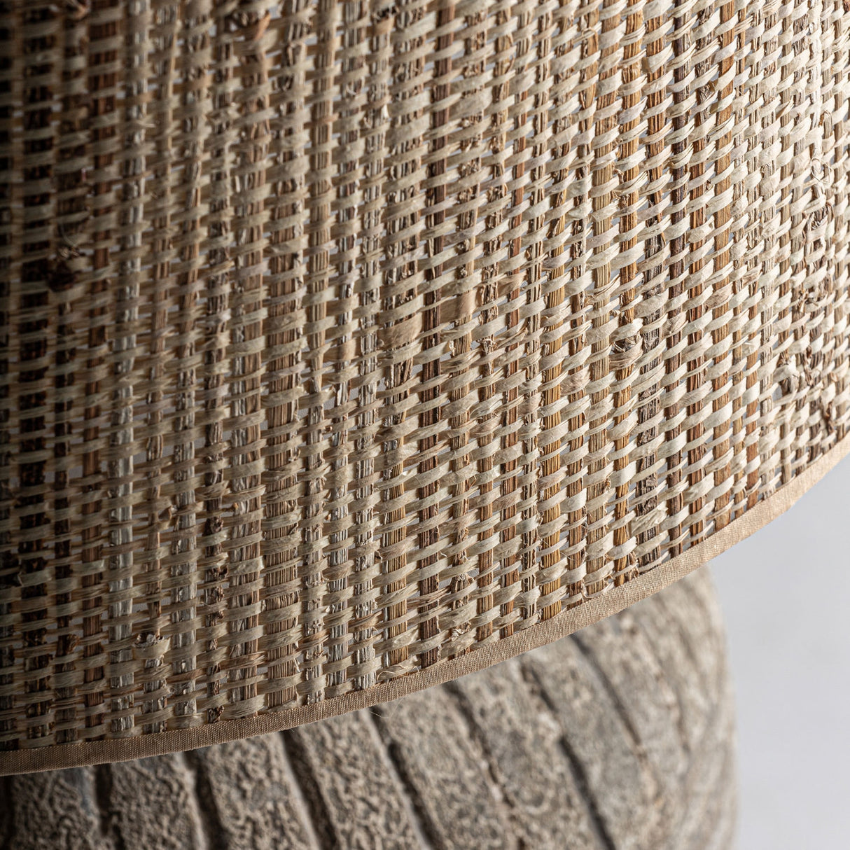 Aged Gray Ceramic Table Lamp | Oroa.com