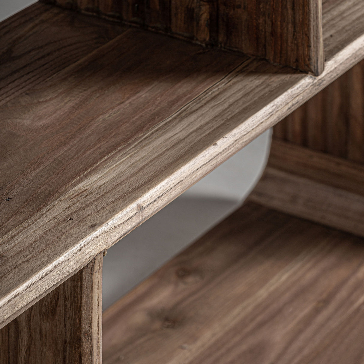 Modern European furniture - Natural Elm Wood Bookcase - www.oroa.com | Oroa.com