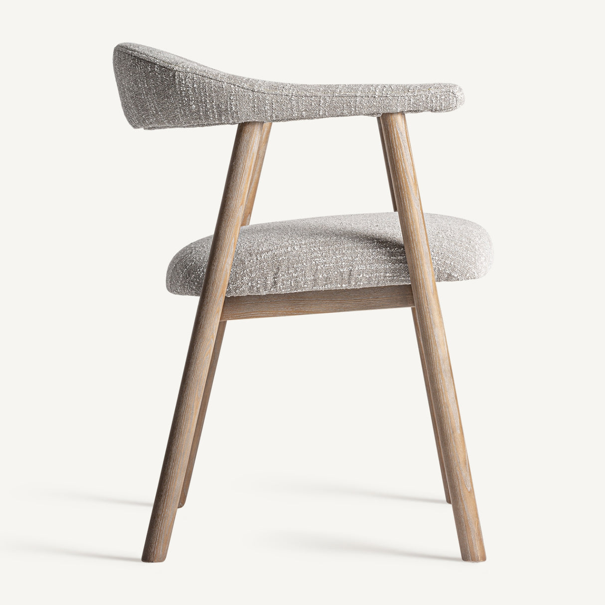 Gray Padded Dining Chair | Oroa.com