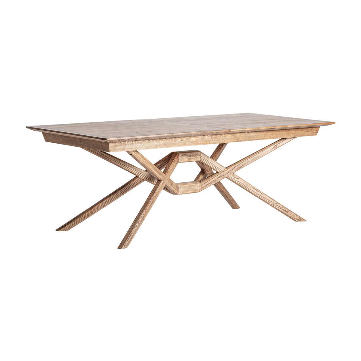 Modern European furniture - Ash Wood Extendable Dining Table - www.oroa.com | Oroa.com