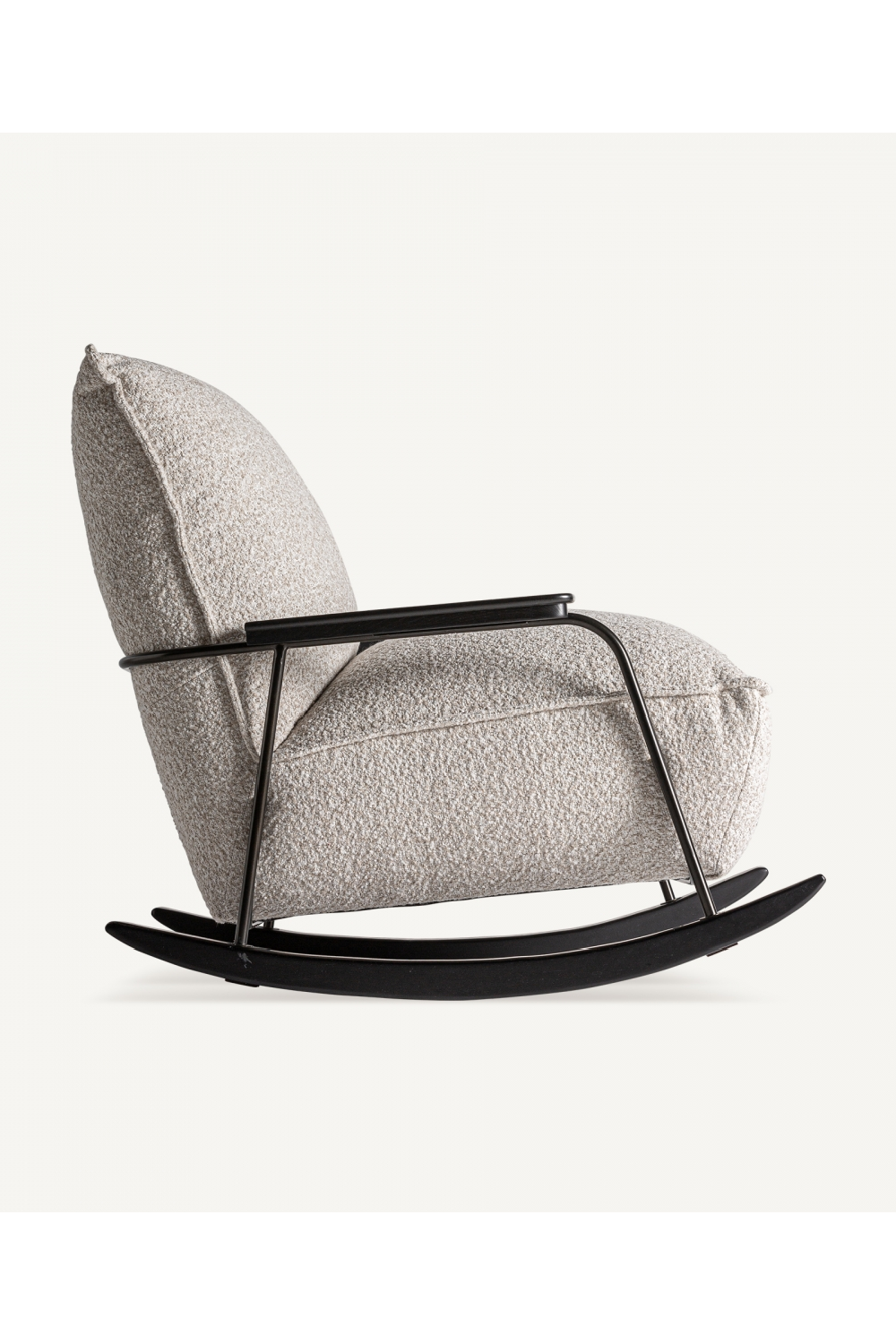 Beige Marbled Rocking Chair | Vical Home Zwalm | Oroa.com
