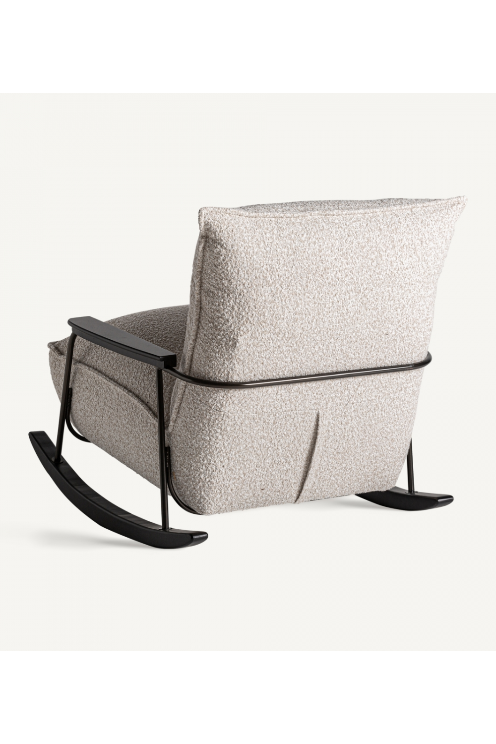 Beige Marbled Rocking Chair | Vical Home Zwalm | Oroa.com