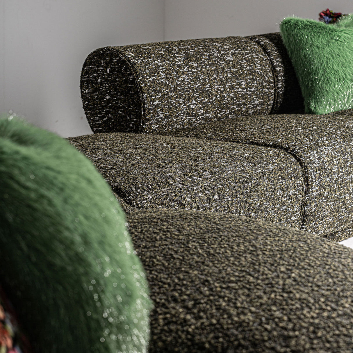 Green Marbled Modular Sofa | Oroa.com