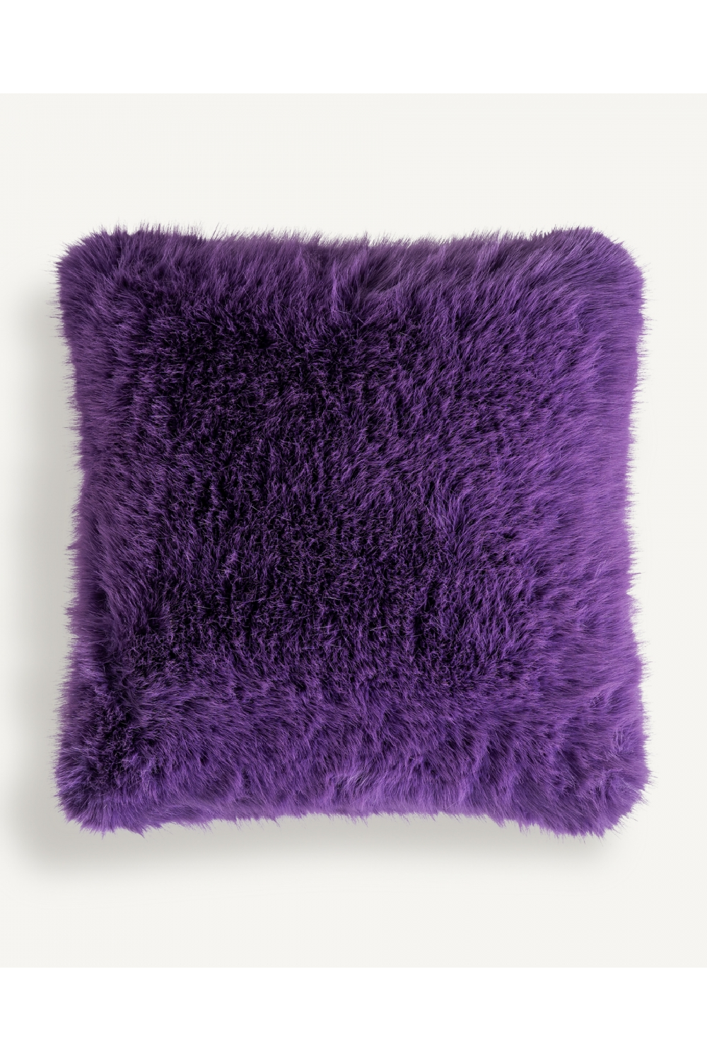 Purple Furry Cushion | Oroa.com