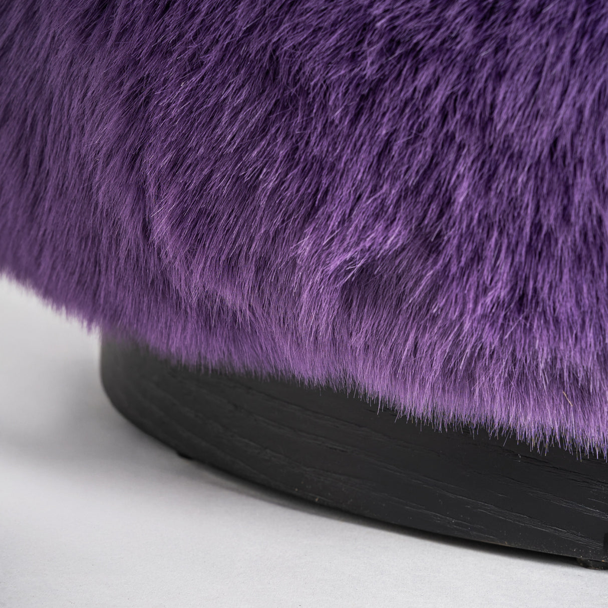 Modern European furniture - Round Purple Ottoman - www.oroa.com | Oroa.com