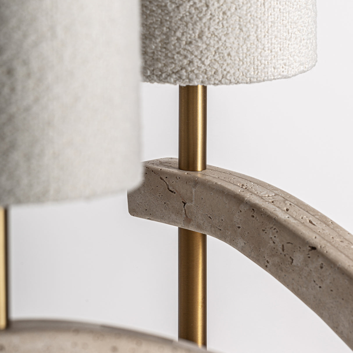 Modern European furniture - Beige Marble Chandelier - www.oroa.com | Oroa.com