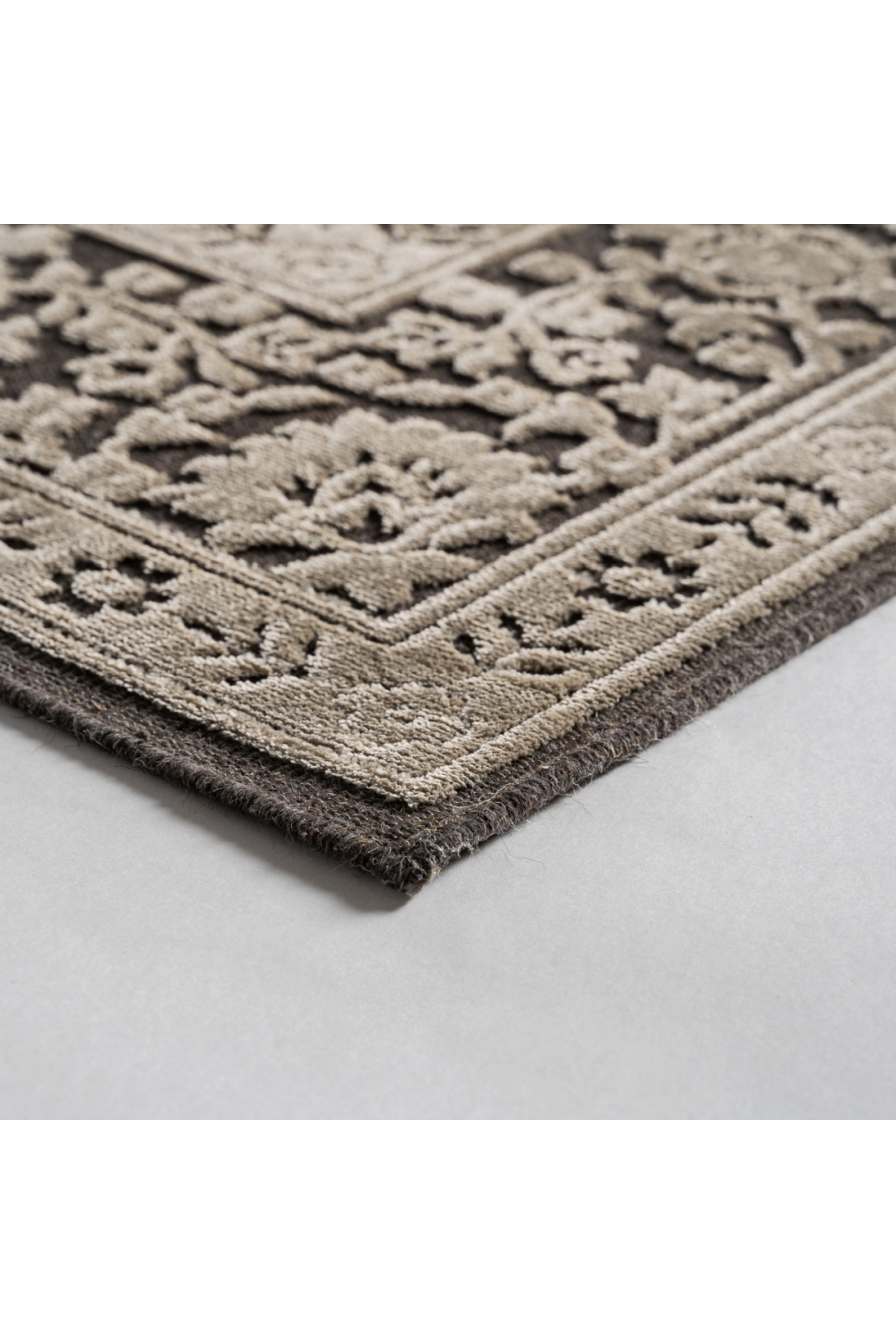 Beige Viscose Area Rug 11' x 8' | Vical Home Lisa | Oroa.com