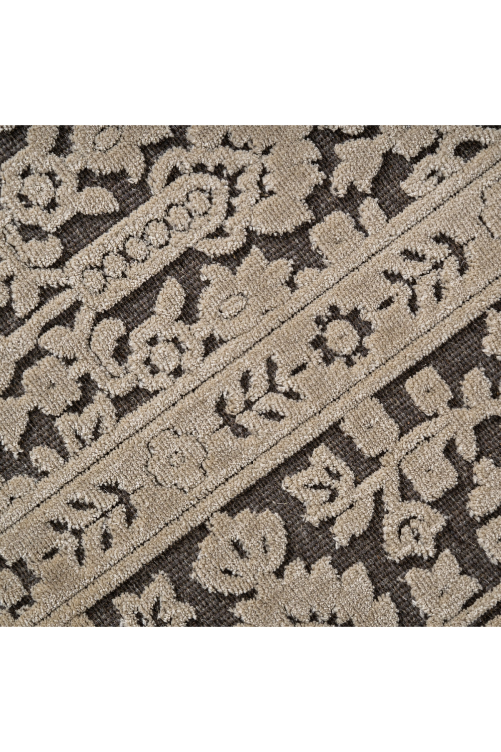 Beige Viscose Area Rug 11' x 8' | Vical Home Lisa | Oroa.com