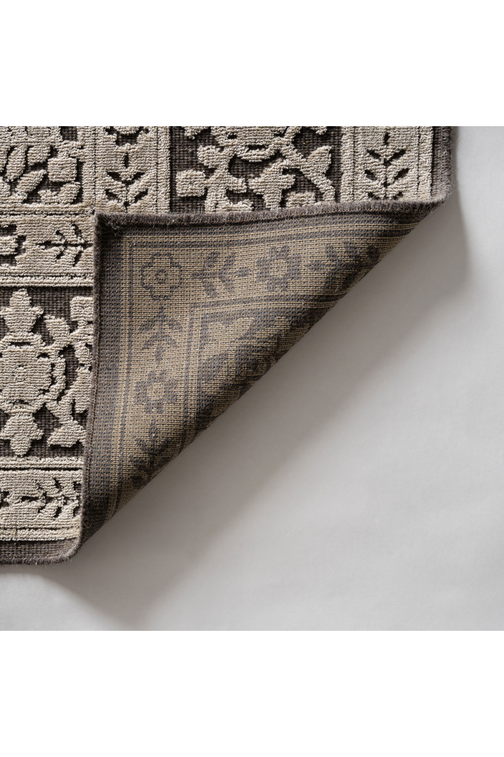 Beige Viscose Area Rug 11' x 8' | Vical Home Lisa | Oroa.com