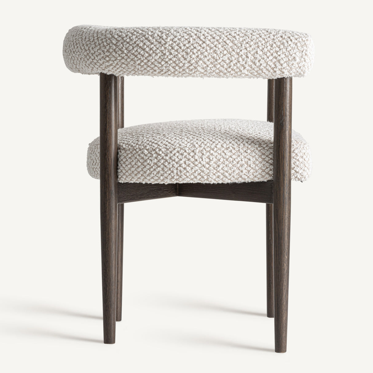 Ash Framed Curve Accent Chair | Oroa.com