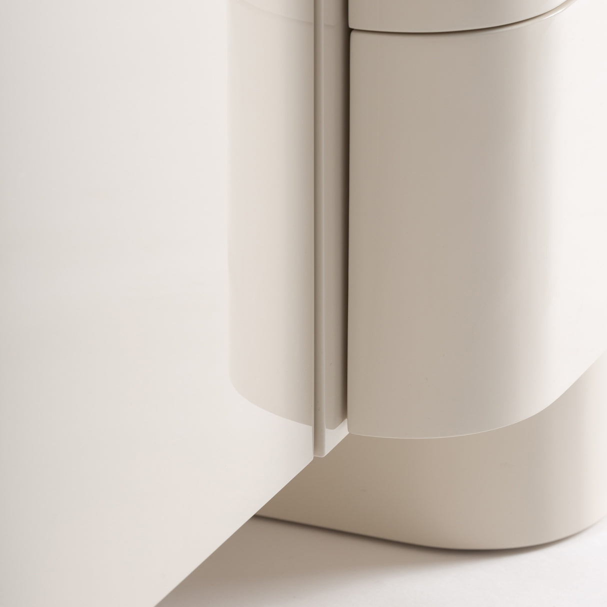 Modern European furniture - White 3-Drawer Sideboard - www.oroa.com | Oroa.com