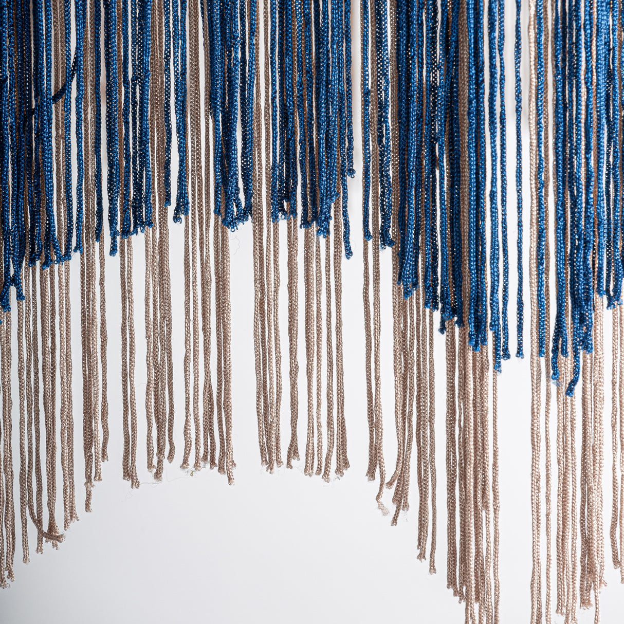Modern European furniture - Beige Jute Fringed Pendant Lamp - www.oroa.com | Oroa.com