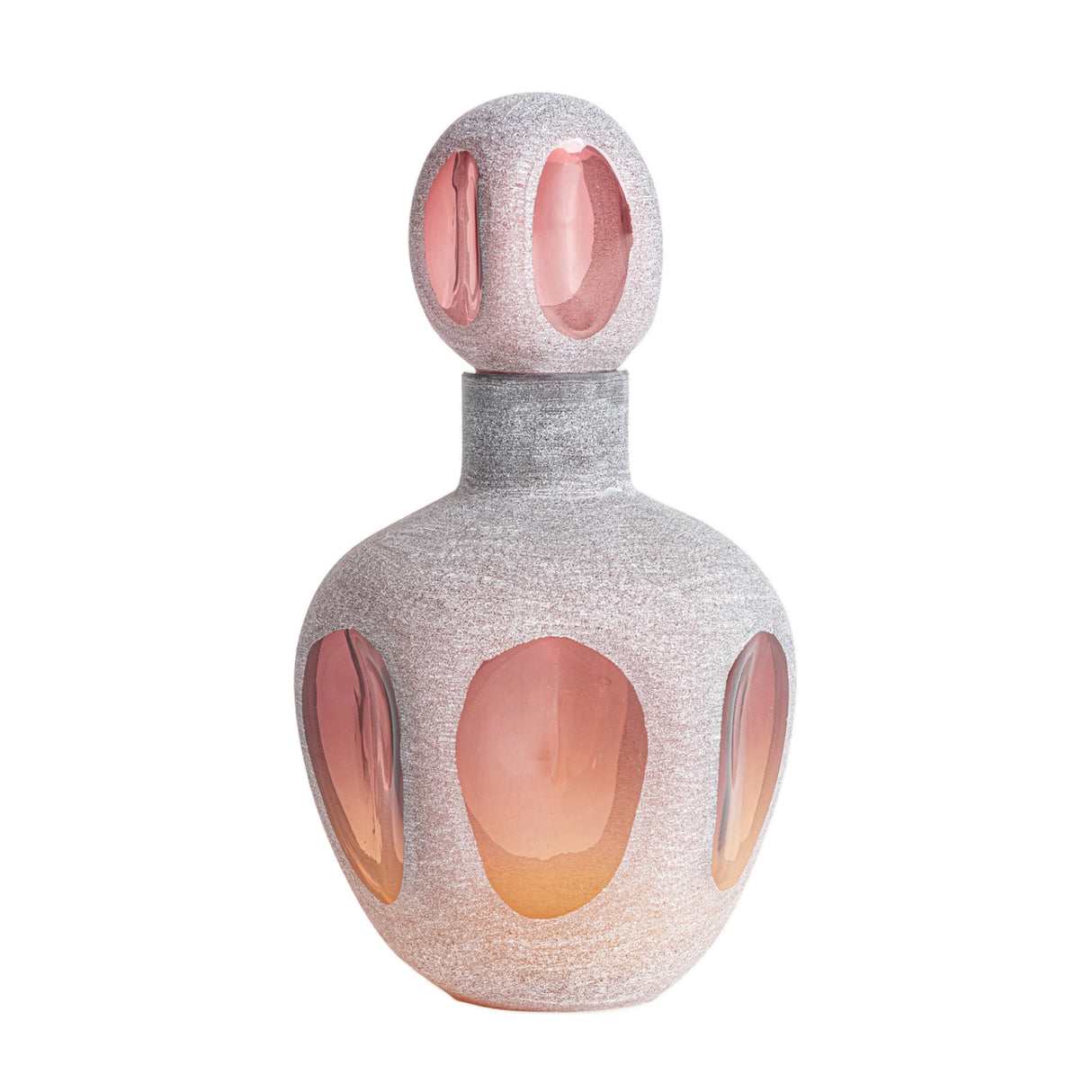 Modern European furniture - Pink Glass Vase - www.oroa.com | Oroa.com