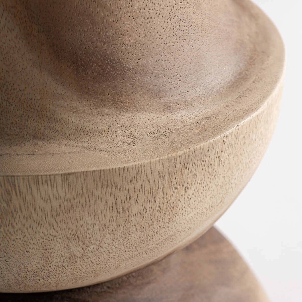 Carved Suar Wood Stool | Oroa.com