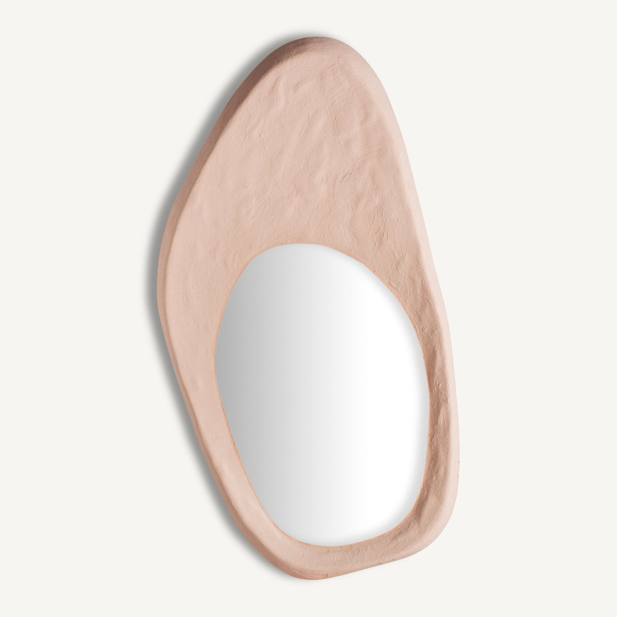 Modern European furniture - Pink Organic-Shaped Mirror - www.oroa.com | Oroa.com