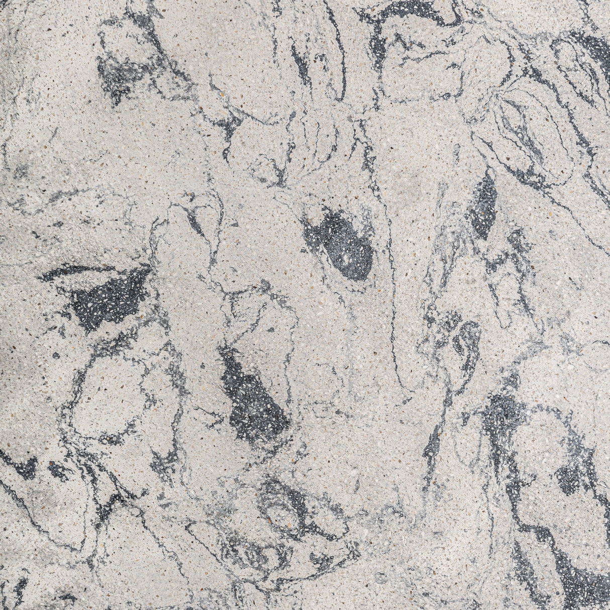 Gray Terrazzo Round Side Table | Oroa.com