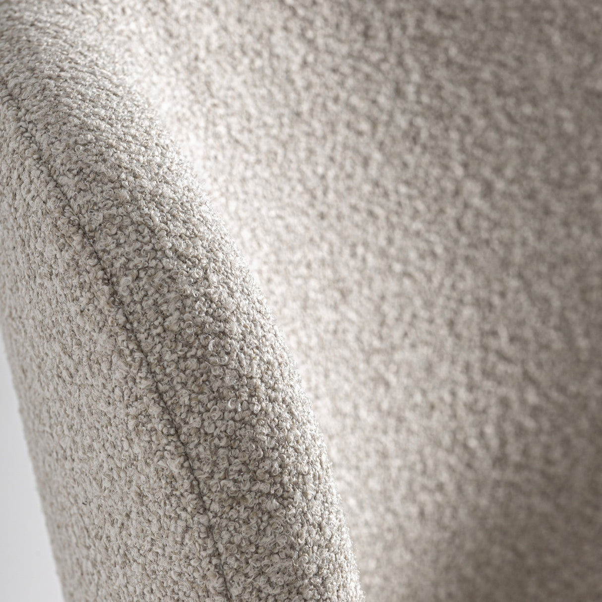 Gray Cotton Counter Stool | Oroa.com