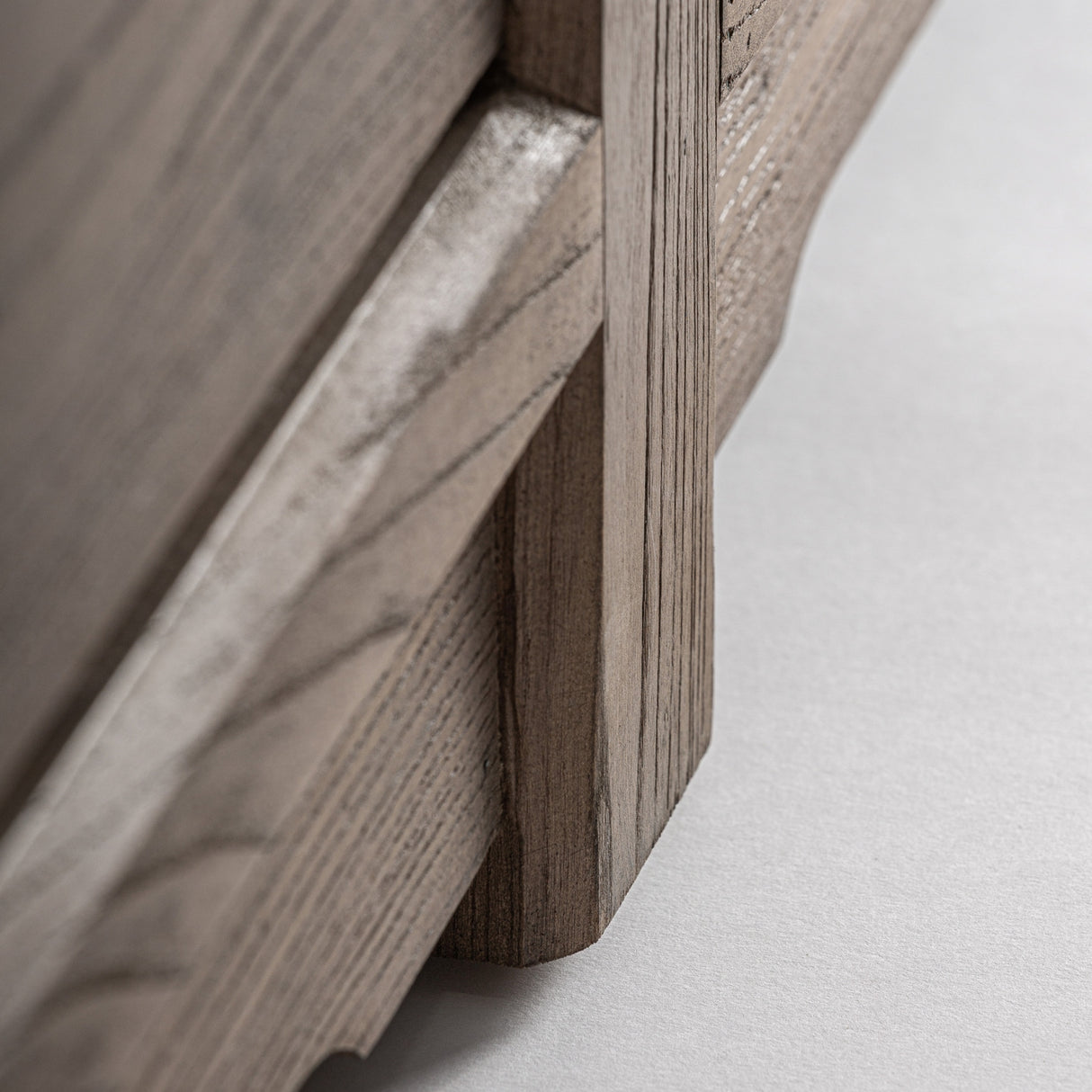 Pine Wood 6-Door TV Stand | Oroa.com