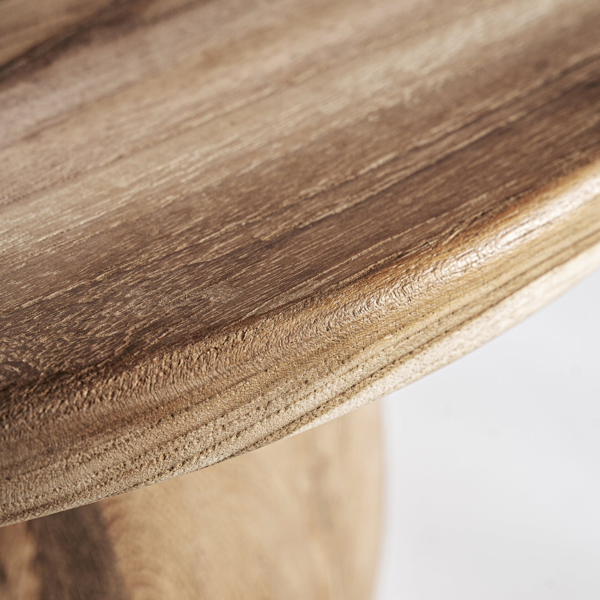 Modern furniture - Round Teak Wood Coffee Table - www.oroa.com | Oroa.com