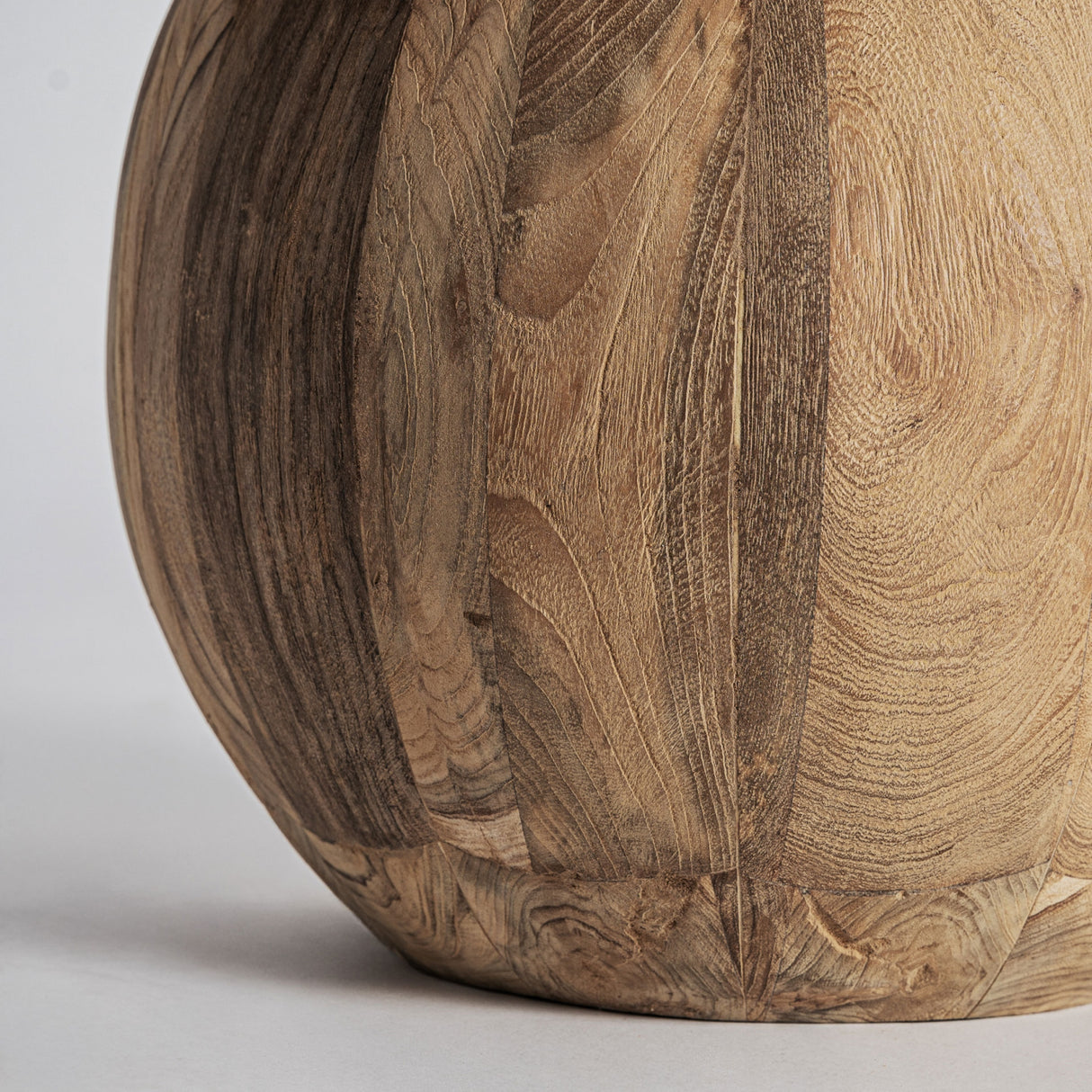 Modern furniture - Round Teak Wood Coffee Table - www.oroa.com | Oroa.com