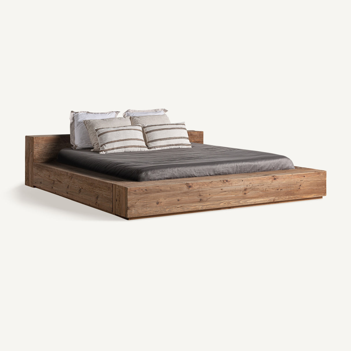 Modern European furniture - Pine Wood Bed - www.oroa.com | Oroa.com
