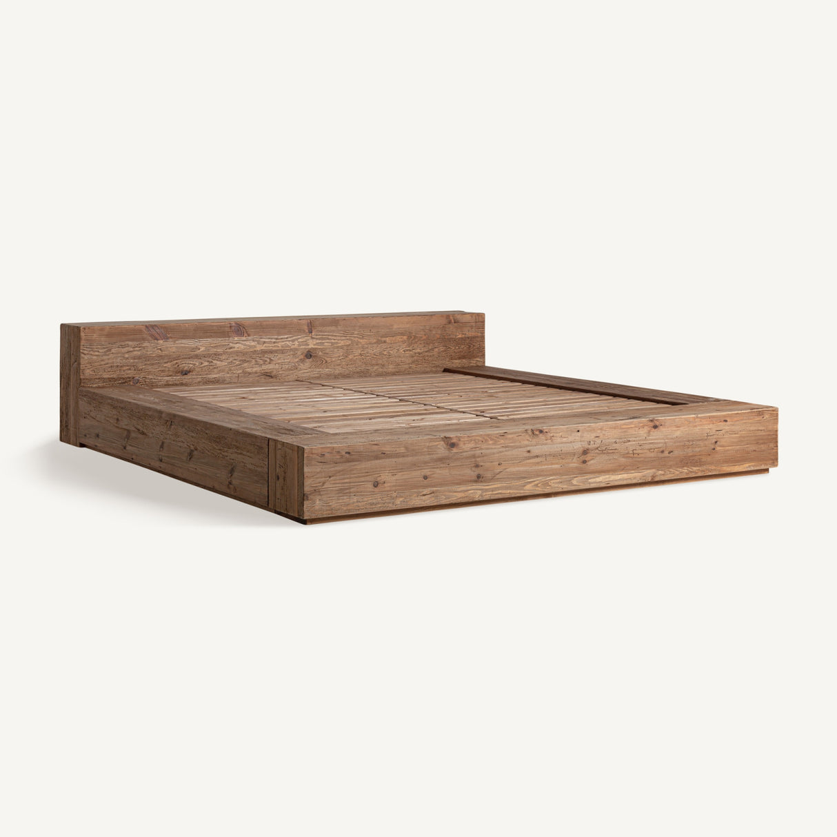 Modern European furniture - Pine Wood Bed - www.oroa.com | Oroa.com