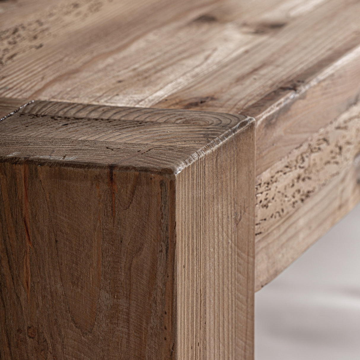 Modern European furniture - Natural Pine Wood Bench - www.oroa.com | Oroa.com