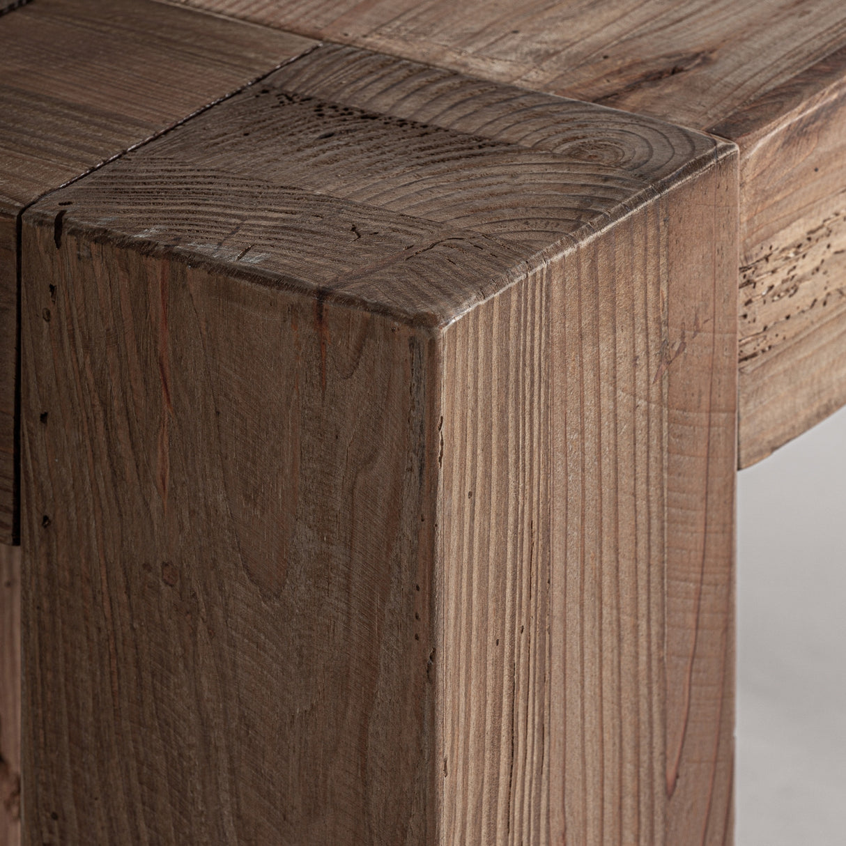 Modern European furniture - Natural Pine Wood Bench - www.oroa.com | Oroa.com
