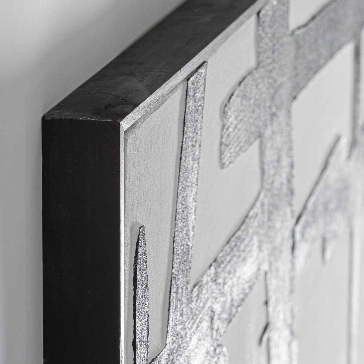 Black Paint Contemporary Wall Art | Oroa.com
