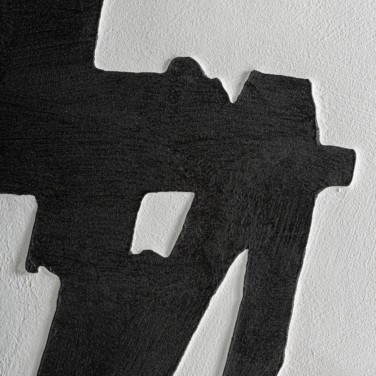 Black Paint Contemporary Wall Art | Oroa.com