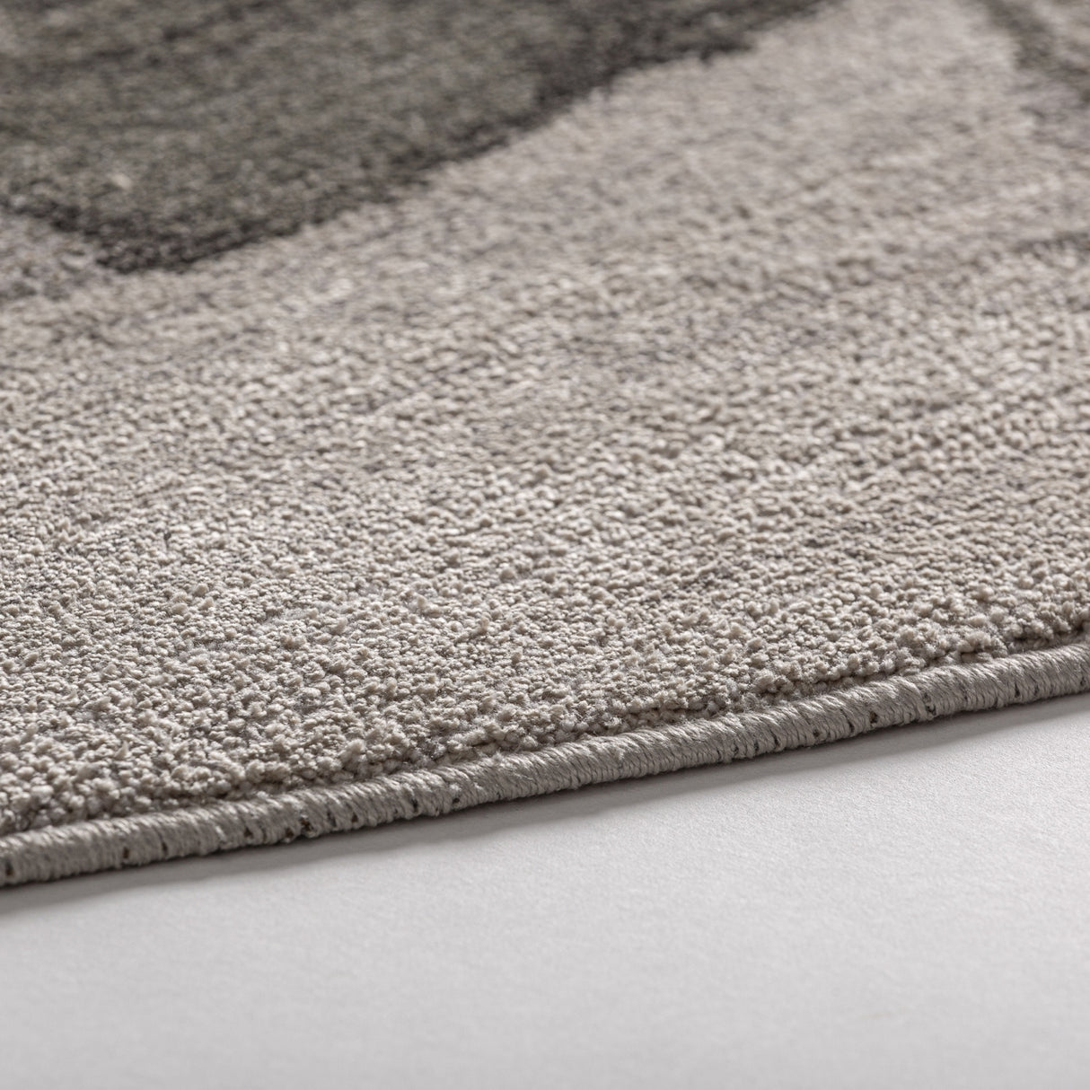 Beige & Green Round Carpet | Oroa.com