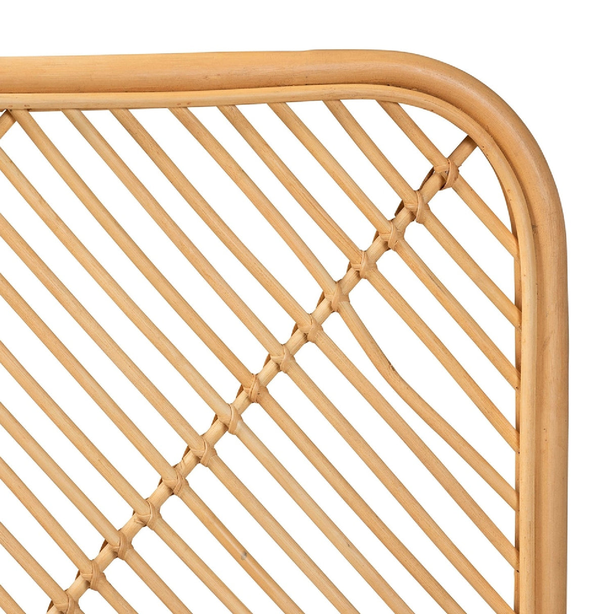 Modern European furniture - Natural Rattan Queen Size Headboard - www.oroa.com