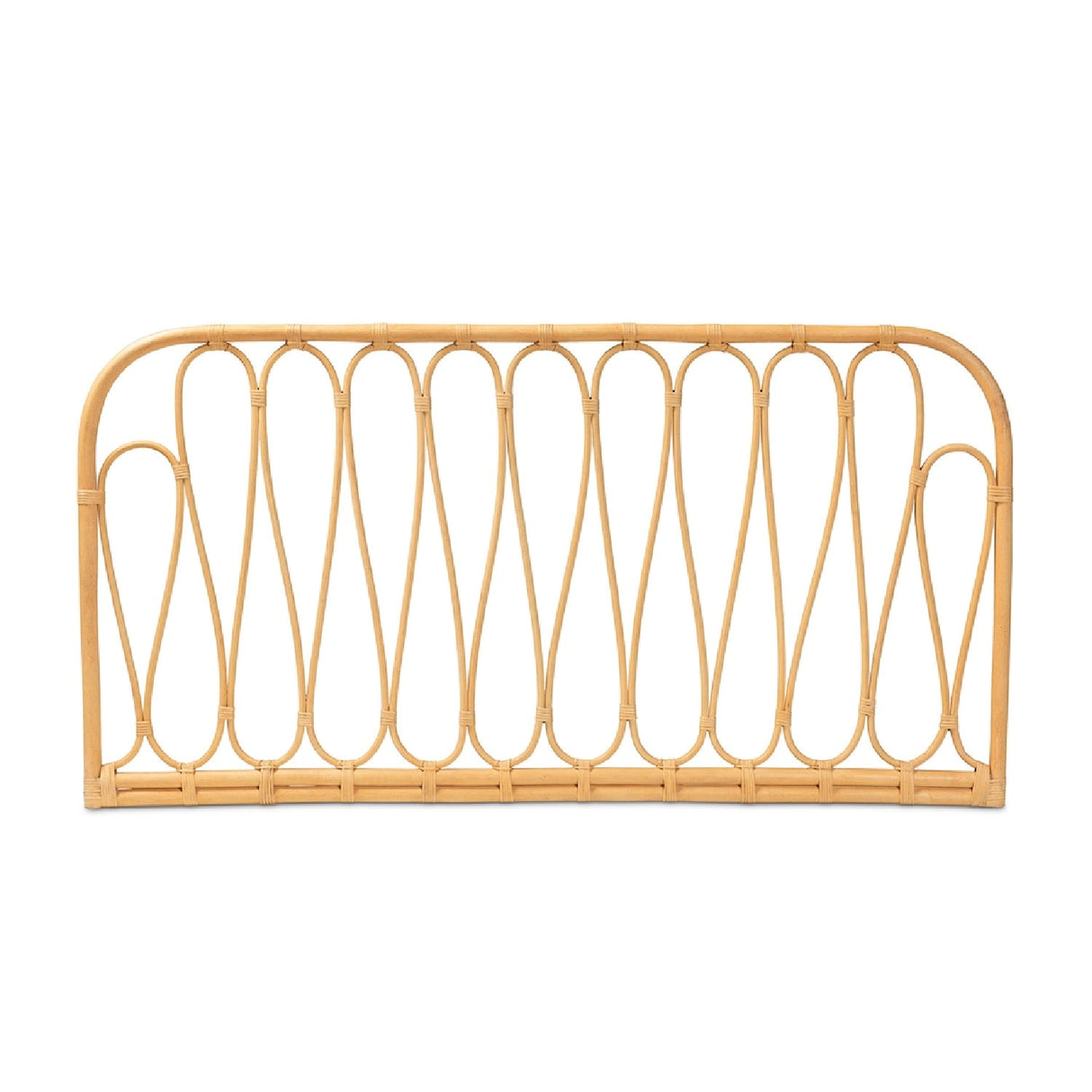 Rattan Rods Queen Sized Headboard | Bali Loom Carrick | Oroa.com