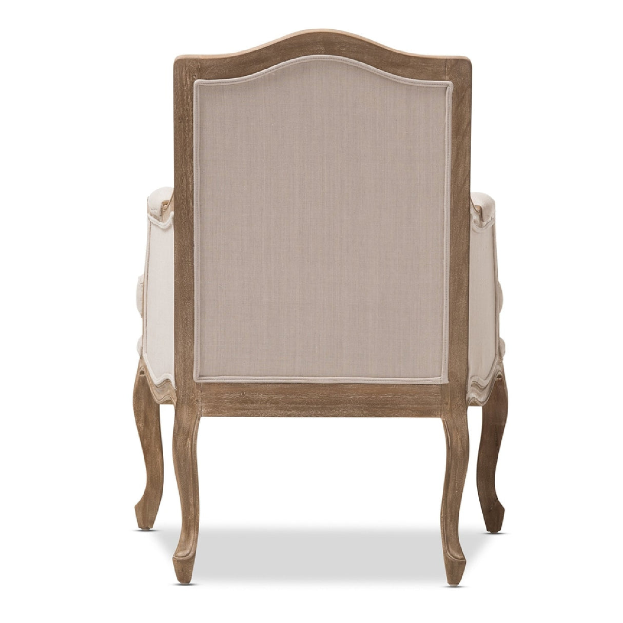 Modern European furniture - Wood Traditional French Accent Chair - www.oroa.com