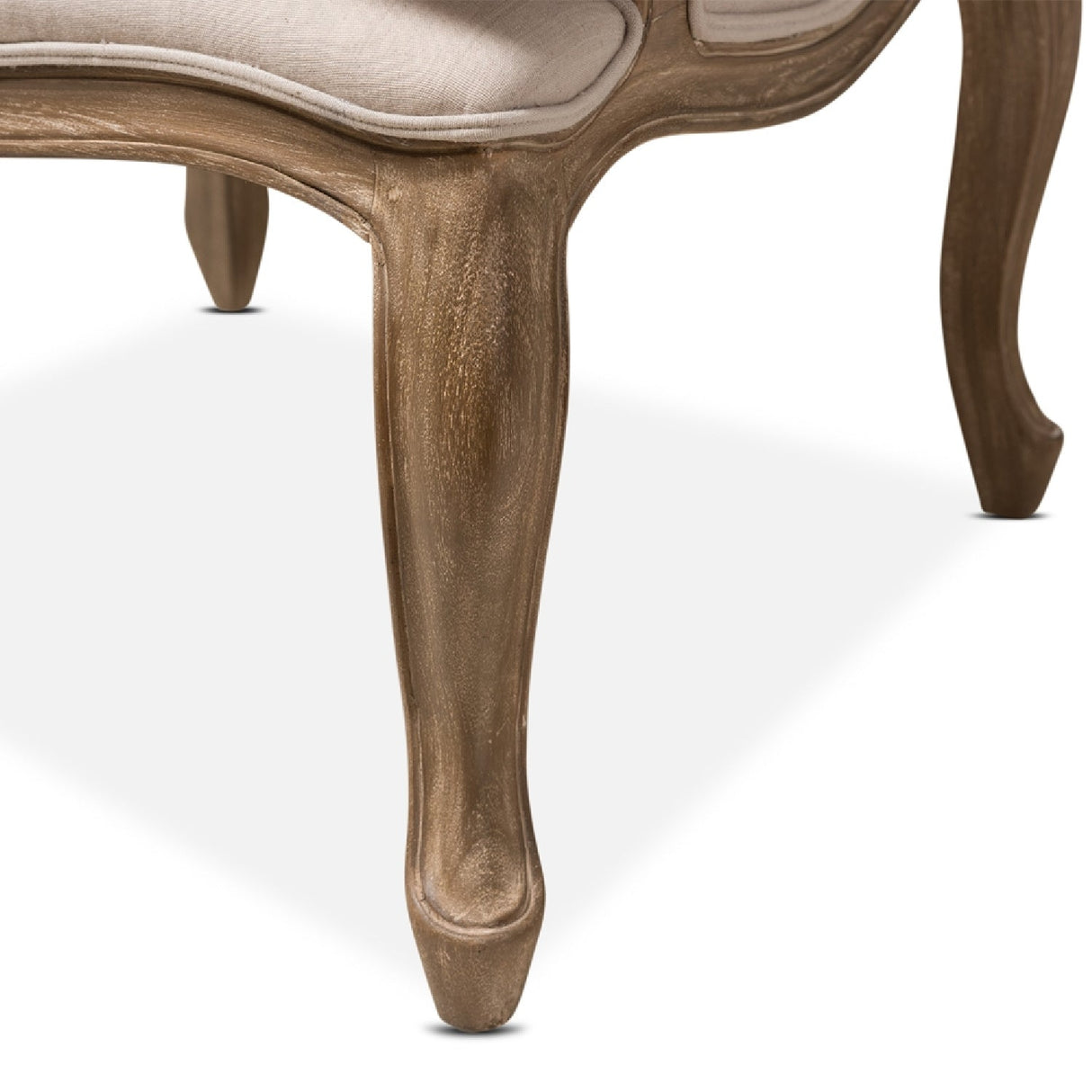 Modern European furniture - Wood Traditional French Accent Chair - www.oroa.com