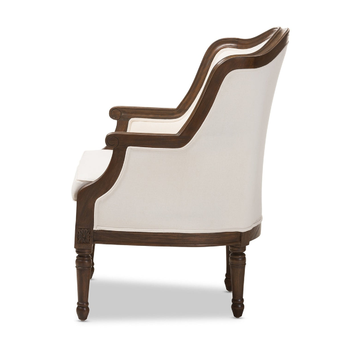 Traditional French Accent Chair | Bali Loom Charlemagne | Oroa.com