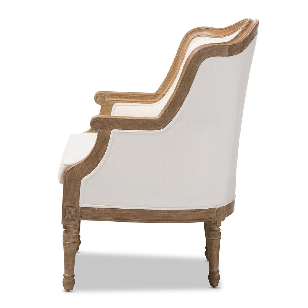 Traditional French Accent Chair | Bali Loom Charlemagne | Oroa.com