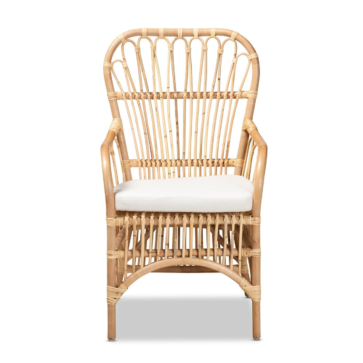 Modern European furniture - Handmade Rattan Accent Chair - www.oroa.com