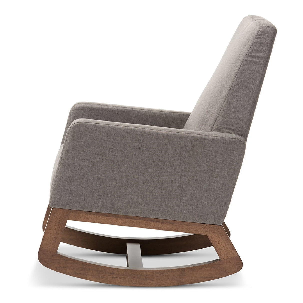 Fabric Upholstered Rocking Chair | Bali Loom Yashiya | Oroa.com