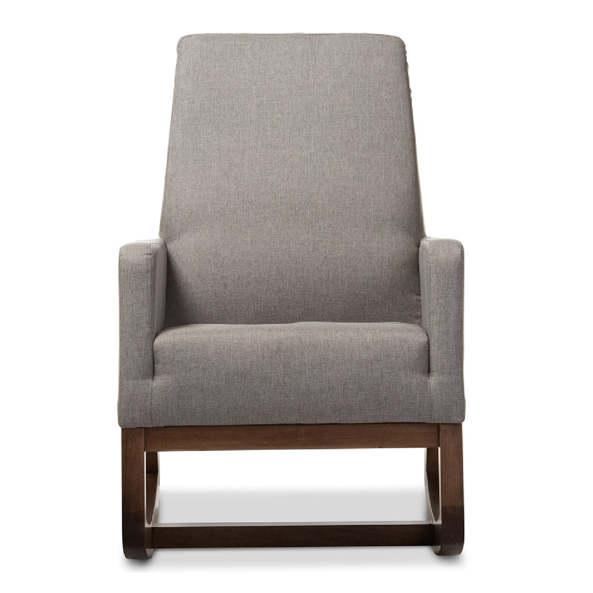 Fabric Upholstered Rocking Chair | Bali Loom Yashiya | Oroa.com