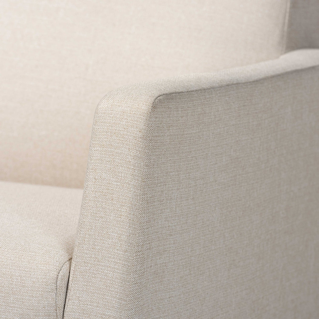 Fabric Upholstered Rocking Chair | Bali Loom Yashiya | Oroa.com