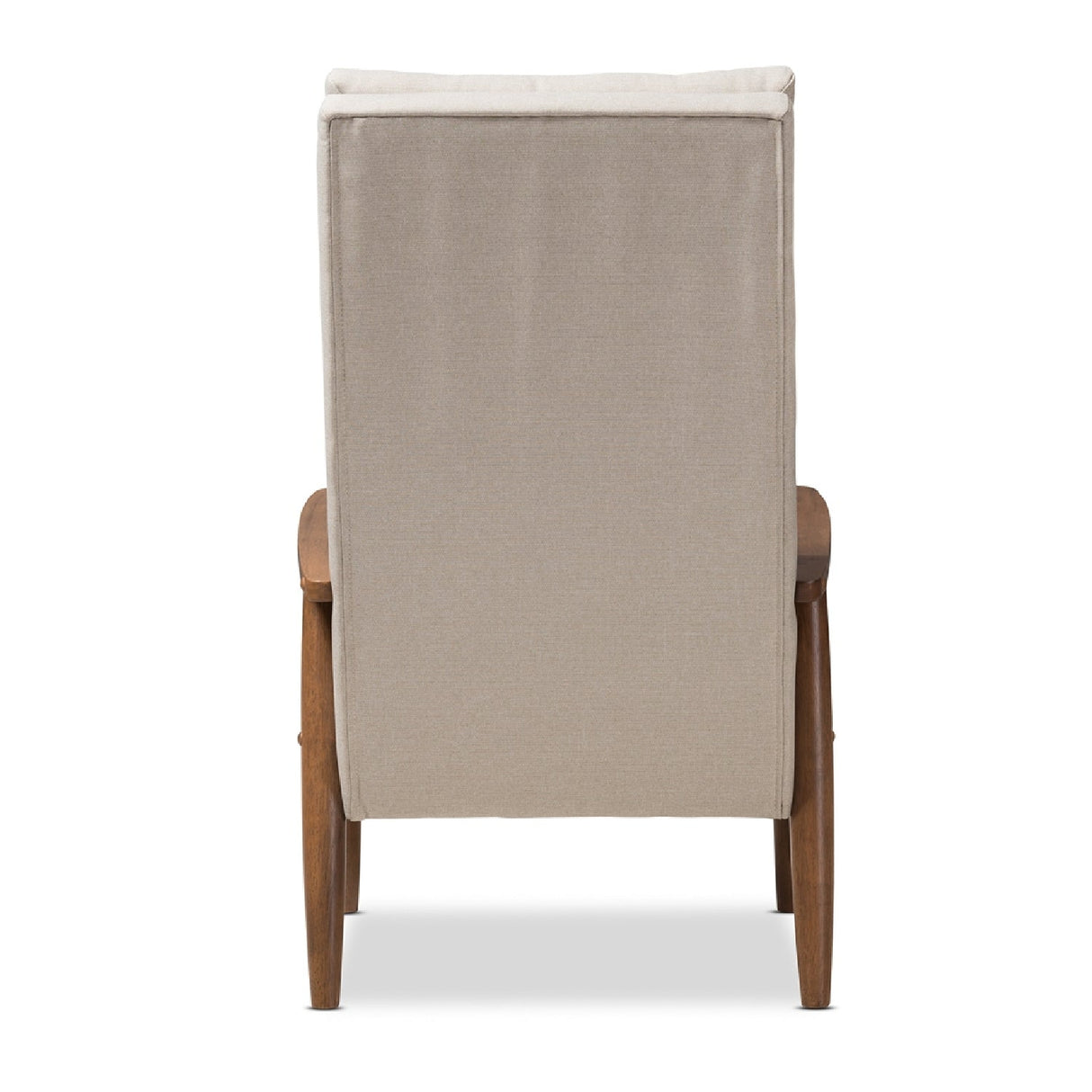Modern European furniture - Beige Tufted High Back Accent Chair - www.oroa.com